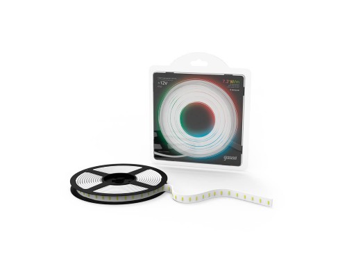 Светодиодная лента Gauss 7,2W/m 30LED/m 5050SMD RGB 5M 312000407 Светодиодная лента Gauss 7,2W/m 30LED/m 5050SMD RGB 5M 312000407