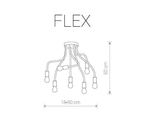 Потолочная люстра Nowodvorski Flex 9274