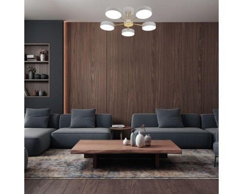 Потолочная светодиодная люстра Escada Rune 10262/5LED Потолочная светодиодная люстра Escada Rune 10262/5LED