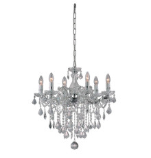 Подвесная люстра Ideal Lux Florian SP6 Cromo 035628