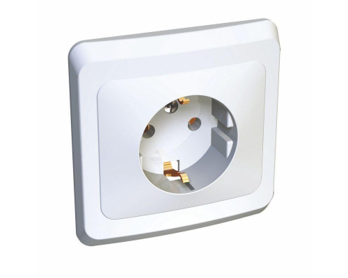 Розетка 2К+З Systeme Electric Этюд 16A 250V белая PC16-003B Розетка 2К+З Systeme Electric Этюд 16A 250V белая PC16-003B