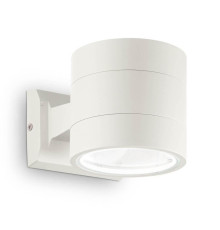 Уличный настенный светильник Ideal Lux Snif Ap1 Round Bianco 144283