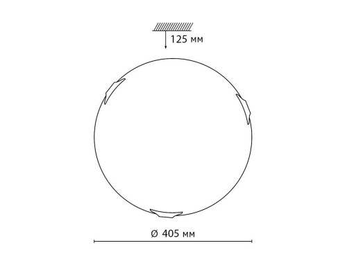 Настенно-потолочный светодиодный светильник Sonex Snok Lufe 7601/DL Настенно-потолочный светодиодный светильник Sonex Snok Lufe 7601/DL