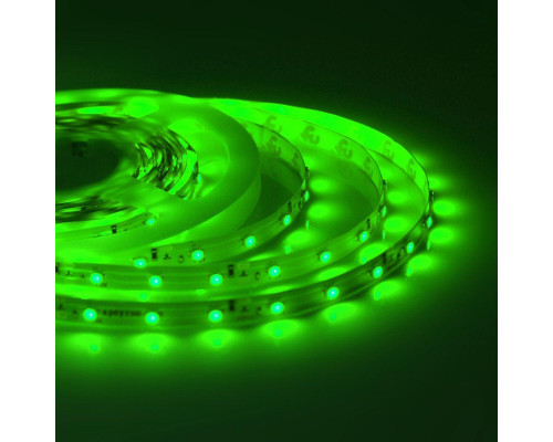 Светодиодная влагозащищенная лента Apeyron 4,8W/m 60LED/m 3528SMD зеленый 5M 00-85 Светодиодная влагозащищенная лента Apeyron 4,8W/m 60LED/m 3528SMD зеленый 5M 00-85