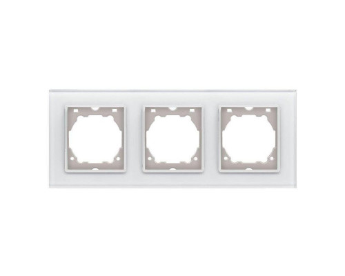 Рамка 3-постовая Vesta-Electric Exclusive White белый FRM050206SER Рамка 3-постовая Vesta-Electric Exclusive White белый FRM050206SER