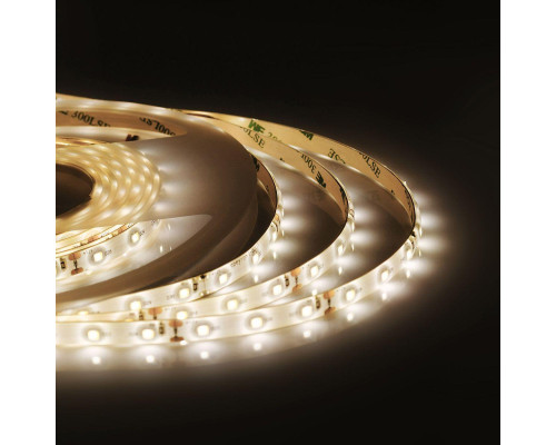 Светодиодная влагозащищенная лента Apeyron 4,8W/m 60LED/m 3528SMD теплый белый 5M 00-09 Светодиодная влагозащищенная лента Apeyron 4,8W/m 60LED/m 3528SMD теплый белый 5M 00-09