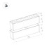 Трековый светодиодный светильник Arlight Mag-Dots-Fold-25-S200-6W Warm3000 034217