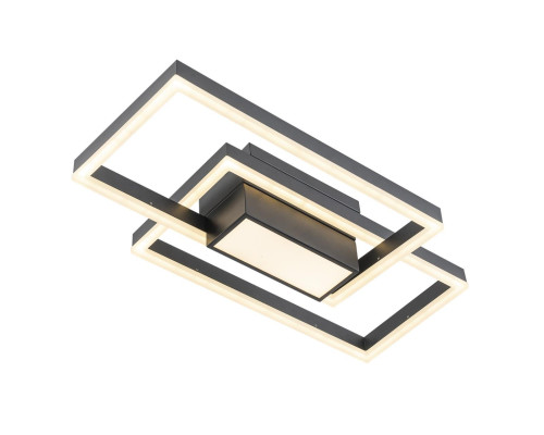 Потолочная светодиодная люстра Escada Twins 10242/3LED Black Потолочная светодиодная люстра Escada Twins 10242/3LED Black