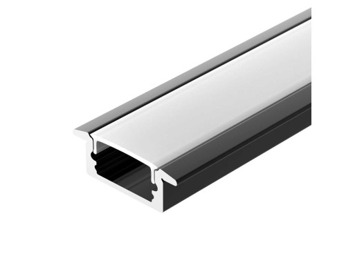 Встраиваемый профиль Arlight Line-2308-F-2000 Anod Black 040301 Встраиваемый профиль Arlight Line-2308-F-2000 Anod Black 040301