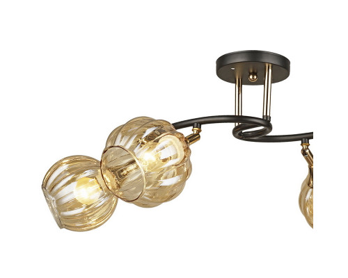 Потолочный светильник Reluce 04236-0.3-04 BK+FGD