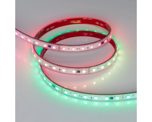Светодиодная лента герметичная Arlight 14W/m 60LED/m 5060SMD разноцветный 5М DMX-PS-B60-12mm 24V 039182 Светодиодная лента герметичная Arlight 14W/m 60LED/m 5060SMD разноцветный 5М DMX-PS-B60-12mm 24V 039182