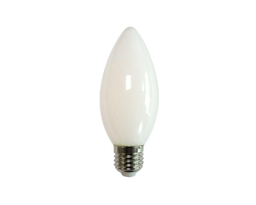 Лампа светодиодная филаментная Volpe E27 6W 3000K матовая LED-C35-6W/3000K/E27/FR/SLF UL-00008320 Лампа светодиодная филаментная Volpe E27 6W 3000K матовая LED-C35-6W/3000K/E27/FR/SLF UL-00008320