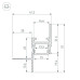 Профиль встраиваемый Arlight Сeil-S14-Shadow-T-3000 Black 045555