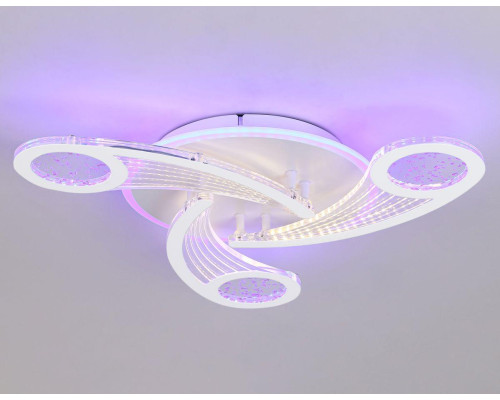 Потолочная светодиодная люстра Ambrella light Acrylica Original FA4475 Потолочная светодиодная люстра Ambrella light Acrylica Original FA4475