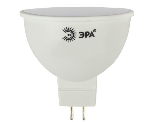 Лампа светодиодная ЭРА GU5.3 8W 4000K матовая MR16-8W-840-GU5.3 Б0047735