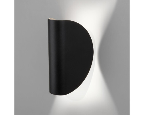 Уличный настенный светодиодный светильник Elektrostandard Taco 1632 Techno Led чёрный a052620 Уличный настенный светодиодный светильник Elektrostandard Taco 1632 Techno Led чёрный a052620