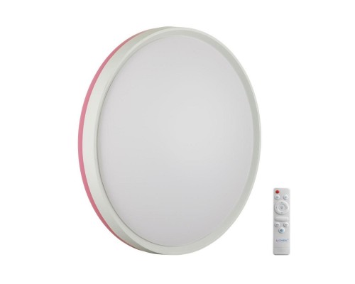 Настенно-потолочный светодиодный светильник Sonex Color Kezo Pink 7708/EL