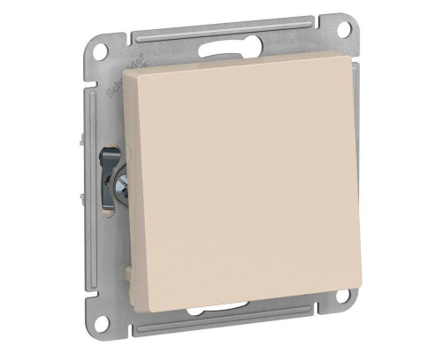 Переключатель одноклавишный Systeme Electric AtlasDesign 10A 250V бежевый ATN000261 Переключатель одноклавишный Systeme Electric AtlasDesign 10A 250V бежевый ATN000261