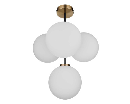 Потолочная люстра 33 ИДЕИ CHN800S.04.17ABL.ASB-S32WH