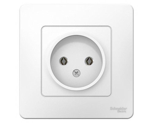 Розетка 2К Systeme Electric Blanca 16A 250V белая BLNRS000011 Розетка 2К Systeme Electric Blanca 16A 250V белая BLNRS000011