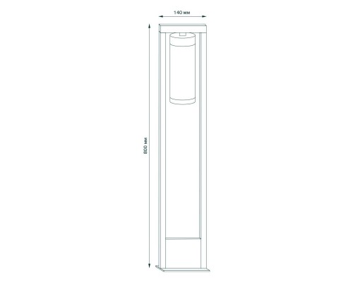 Уличный светильник Gauss Aura GD020