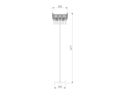 Торшер Bogates Lago 01108/3 Strotskis Торшер Bogates Lago 01108/3 Strotskis