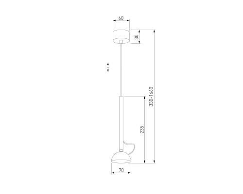 Подвесной светодиодный светильник Elektrostandard Join 50313 LED a068618 Подвесной светодиодный светильник Elektrostandard Join 50313 LED a068618