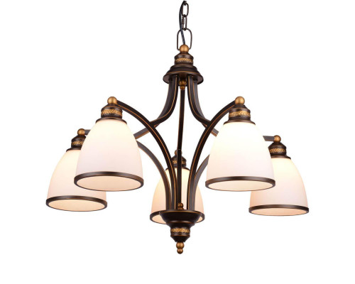 Подвесная люстра Arte Lamp Bonito A9518LM-5BA Подвесная люстра Arte Lamp Bonito A9518LM-5BA