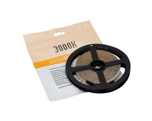 Светодиодная лента SWG 14,4W/m 160LED/m 2835SMD теплый белый 5M 003608 Светодиодная лента SWG 14,4W/m 160LED/m 2835SMD теплый белый 5M 003608