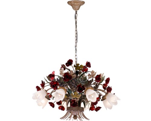 Подвесная люстра Lucia Tucci Fiori Di Rose 1760.8 Подвесная люстра Lucia Tucci Fiori Di Rose 1760.8