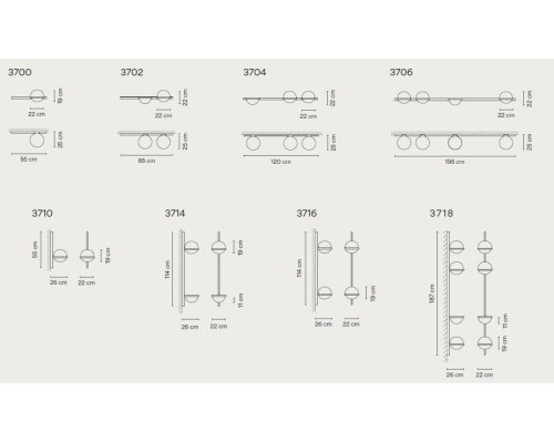 Бра Imperium Loft Palma 99816-22