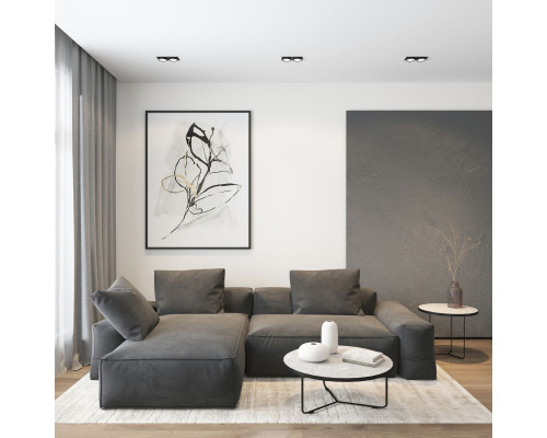Встраиваемый светильник DENKIRS FLAT DK2092-BK Встраиваемый светильник DENKIRS FLAT DK2092-BK