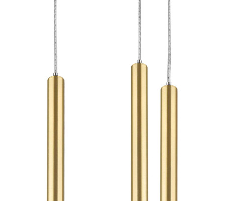 L5T747443 Люстра TUBO LED 25W 1600LM 25G ЗОЛОТО 4000K