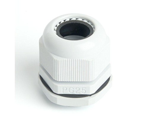 Сальник PG25 диаметр проводника 16-21 мм STEKKER, IP54, серый (DIY упаковка 2 шт) (без мембраны)