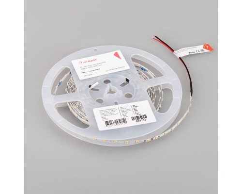 Светодиодная лента Arlight 5W/m 80LED/m 2835SMD теплый белый 5M RT-A80-5mm 24V Warm2700 037793