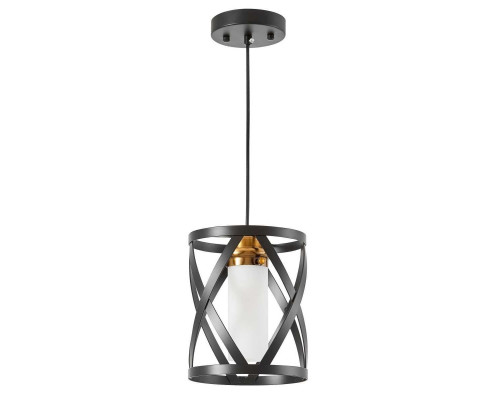 Подвесной светильник Lumina Deco Astila LDP 1242-1 BK+MD Подвесной светильник Lumina Deco Astila LDP 1242-1 BK+MD