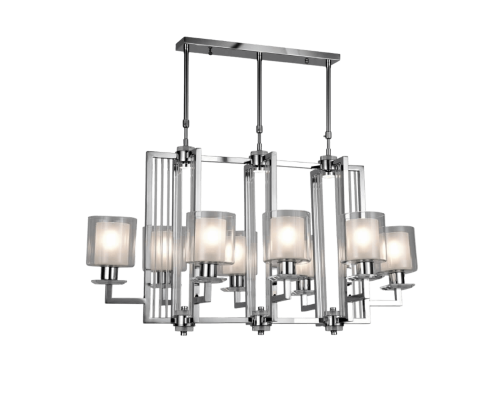 Подвесная люстра Lumina Deco Manhattan LDP 8012-8 PR CHR