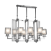 Подвесная люстра Lumina Deco Manhattan LDP 8012-8 PR CHR