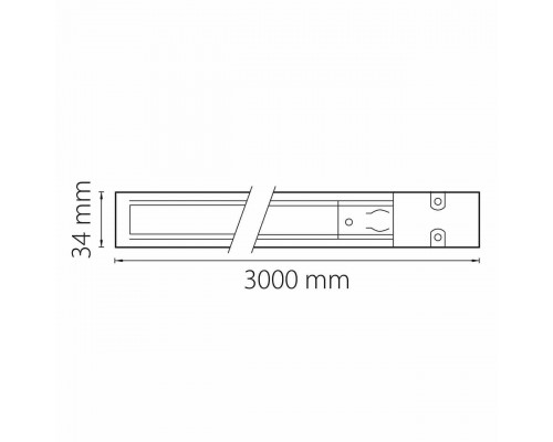 Шинопровод трехфазный Lightstar Barra 504035