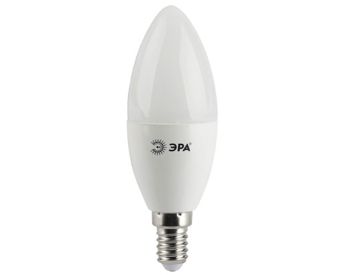 Лампа светодиодная ЭРА E14 5W 4000K матовая LED B35-5W-840-E14 Б0018872 Лампа светодиодная ЭРА E14 5W 4000K матовая LED B35-5W-840-E14 Б0018872