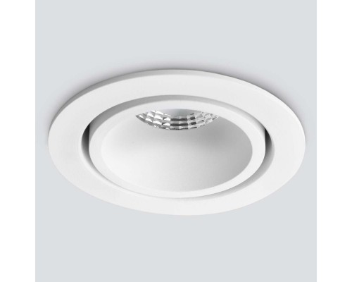 Встраиваемый светодиодный светильник Elektrostandard 15267/LED 7W 4200K белый/белый a055721 Встраиваемый светодиодный светильник Elektrostandard 15267/LED 7W 4200K белый/белый a055721