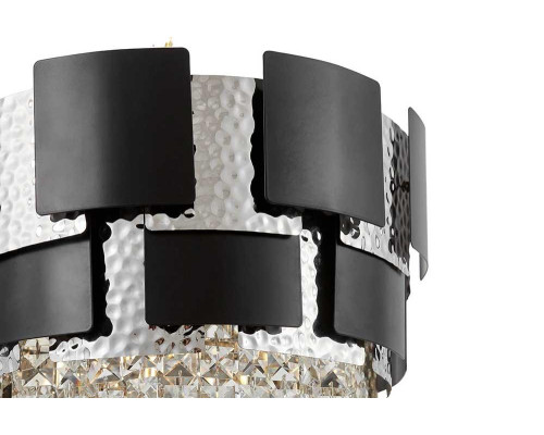 Подвесной светильник Lumina Deco Kruvia LDP 7045-400 BK+CHR Подвесной светильник Lumina Deco Kruvia LDP 7045-400 BK+CHR