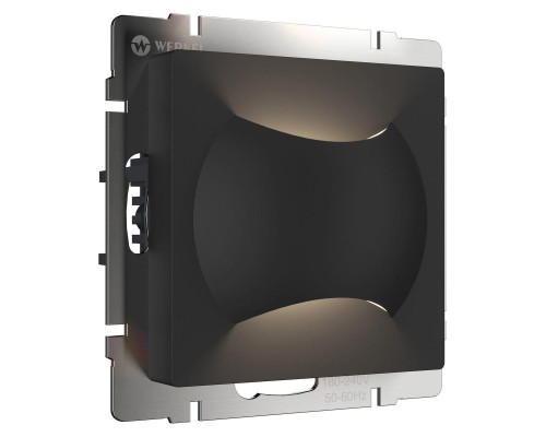 Встраиваемая LED подсветка Werkel черный матовый W1154508 4690389185601 Встраиваемая LED подсветка Werkel черный матовый W1154508 4690389185601