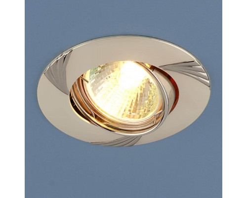 Встраиваемый светильник Elektrostandard 8004 MR16 PS/N перламутровое серебро/никель a031841