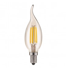Лампа светодиодная филаментная Elektrostandard BLE1429 E14 9W 4200K прозрачная a050139
