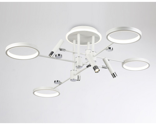 Потолочная светодиодная люстра Ambrella light Comfort LineTech FL51648 Потолочная светодиодная люстра Ambrella light Comfort LineTech FL51648