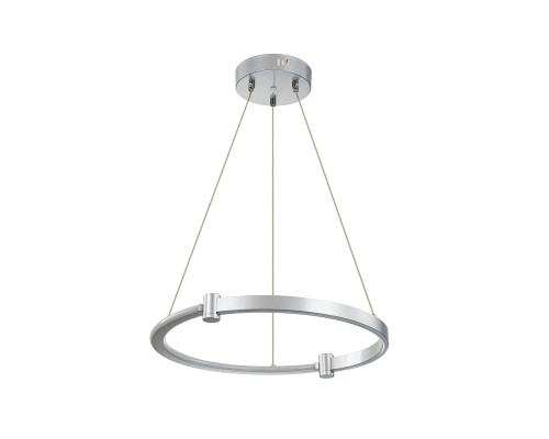 Подвесной светодиодный светильник Indigo Circolato 14015/1P Silver V000078L Подвесной светодиодный светильник Indigo Circolato 14015/1P Silver V000078L