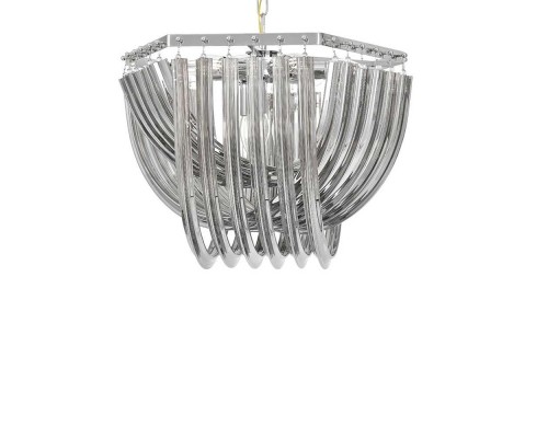 Подвесная люстра Lumina Deco Boscone LDP 7044-550 CHR+GY Подвесная люстра Lumina Deco Boscone LDP 7044-550 CHR+GY
