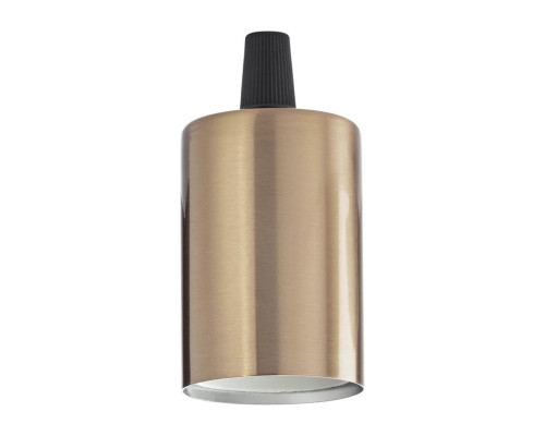 Патрон Ideal Lux Portalampada E27 Liscio Ottone Brunito 249247