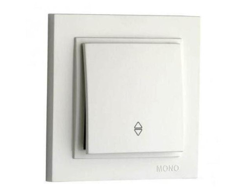 Выключатель Mono Electric Despina одноклавишный проходной слоновая кость 102-010025-109 Выключатель Mono Electric Despina одноклавишный проходной слоновая кость 102-010025-109